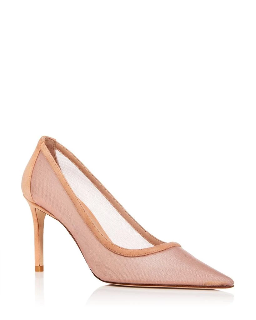Stuart Weitzman Women's Stuart 85 Mesh Pumps 1