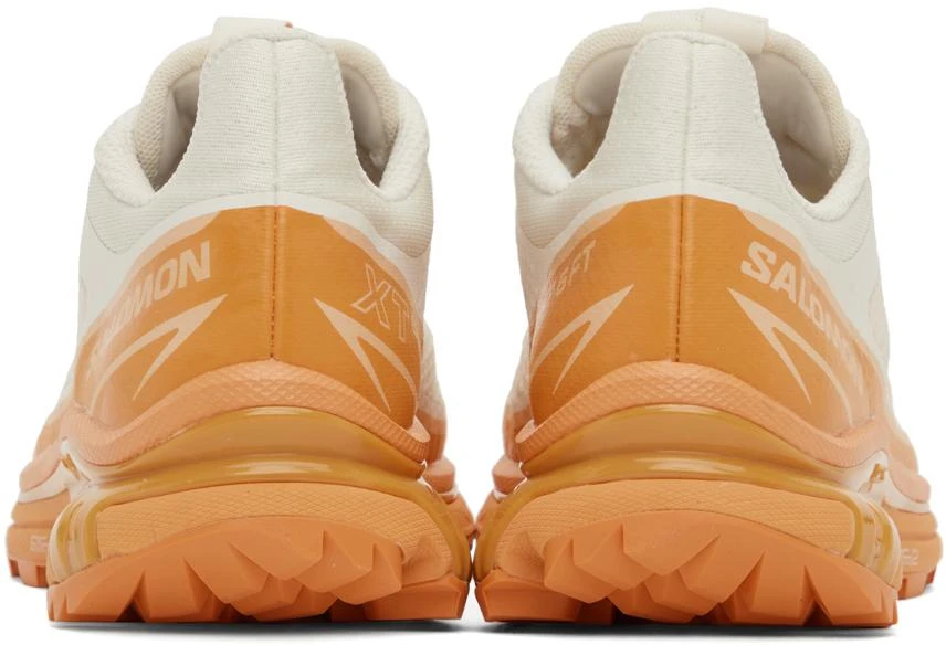 Salomon Orange & Off-White XT-6 FT Sneakers 2
