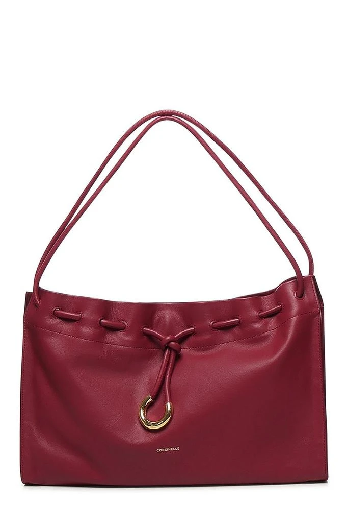 Coccinelle Coccinelle Logo Detailed Drawstring Shoulder Bag 1