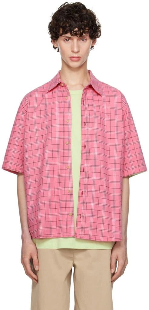 Acne Studios Pink Patch Shirt 1