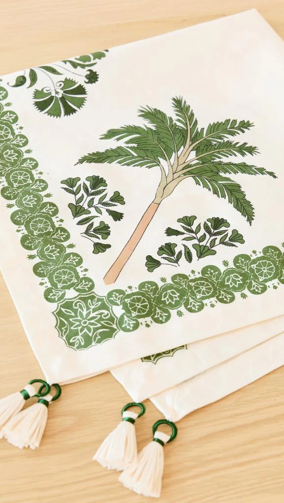 JOHANNA ORTIZ Dark Jungle Suzani Amazónico Napkins 5