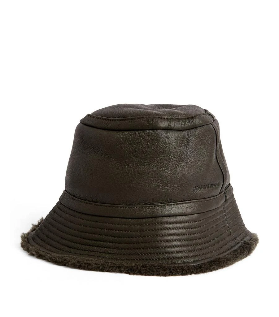 Yves Salomon Merino-Lambskin Bucket Hat 1