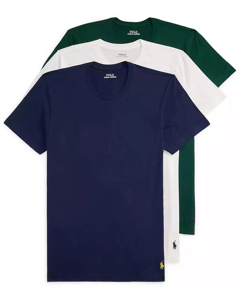 Ralph Lauren Men
s 3-Pack Classic Crewneck T-Shirt