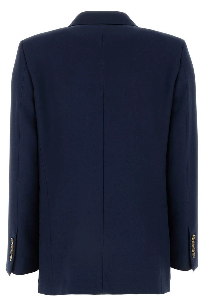 Valentino Valentino Double-Breasted Straight Hem Blazer 2