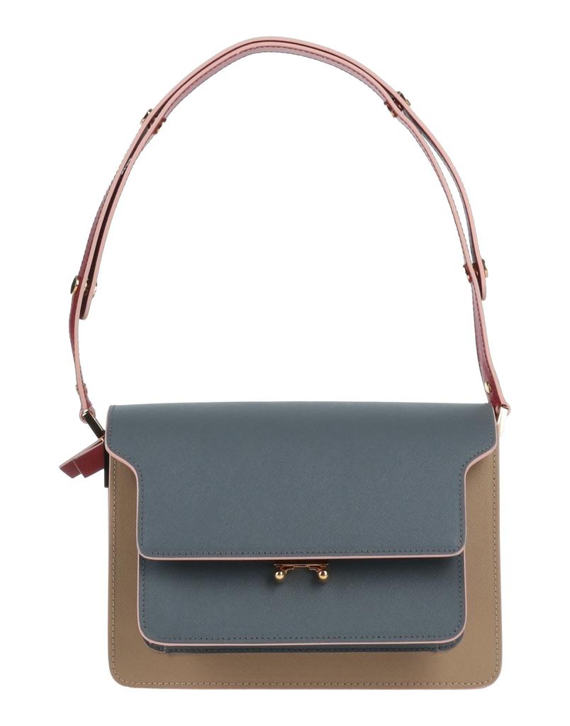 Marni Black Handbag With Gold-Tone Clasp - Tote Bags - Free