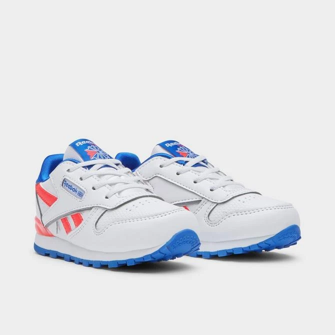 REEBOK Big Kids' Reebok Classic Leather Step N Flash Casual Shoes 3