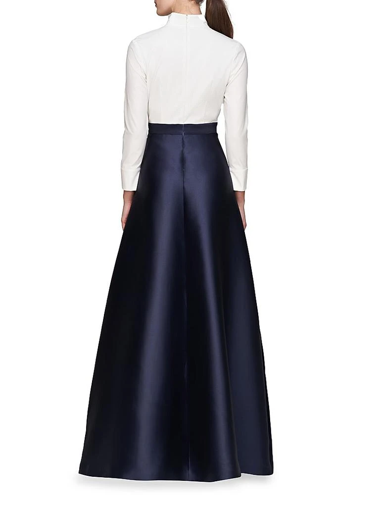 Kay Unger Phoebe Swan-Neck Gown 5