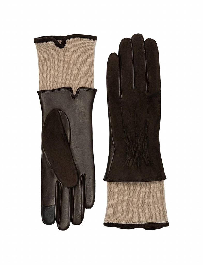 Carolina Amato Carolina Amato - Suede Back Touch Tech Gloves - Small