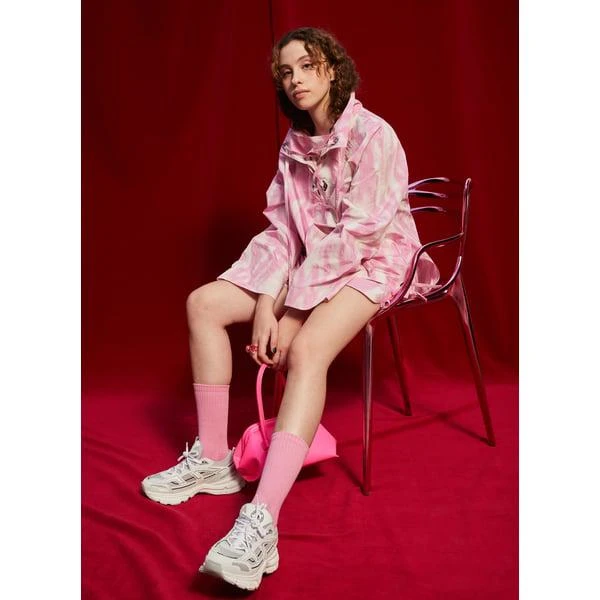Ganni Recycled polyester-blend windbreaker jacket 1