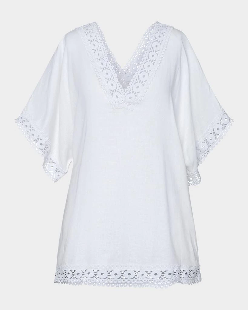 La Blanca Lakeside V-Neck Tunic Coverup 1