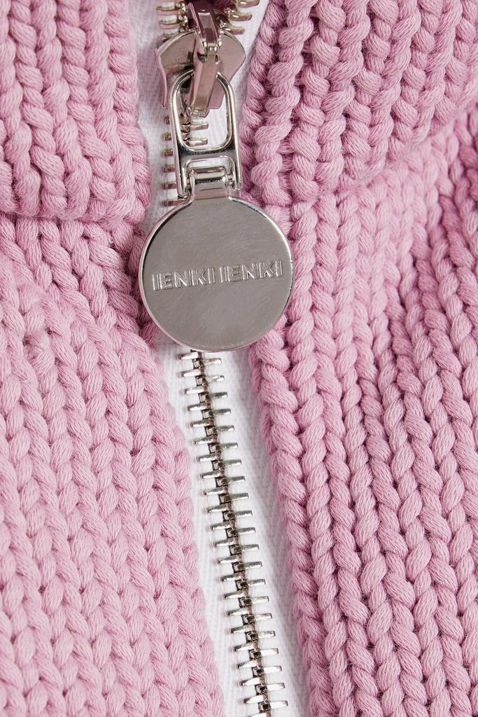 IENKI IENKI Quilted cotton-blend down jacket 4