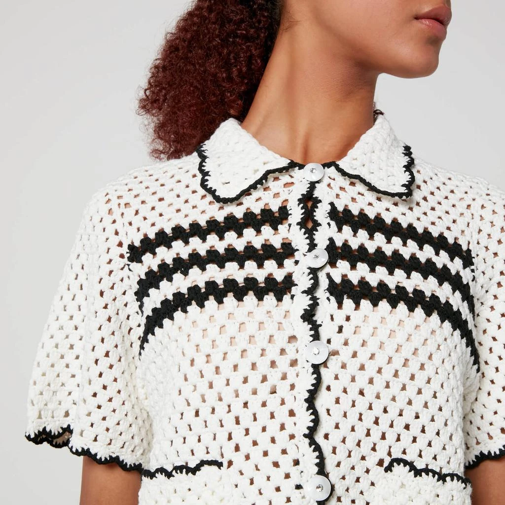 BAUM UND PFERDGARTEN Baum und Pferdgarten Cayley Crocheted Cotton Top 4