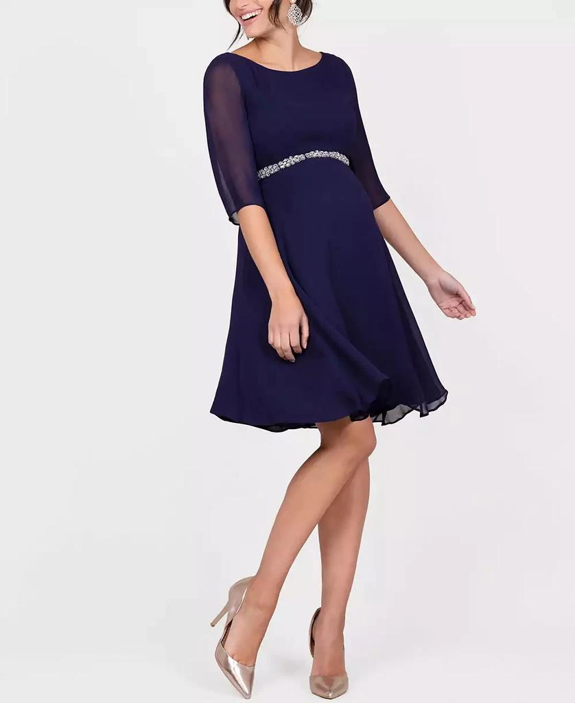 Seraphine Women's Beaded Maternity Cocktail Dress 1