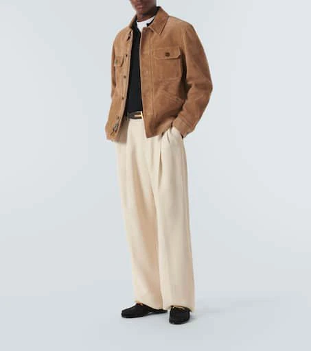 Tom Ford York Chain suede loafers 2