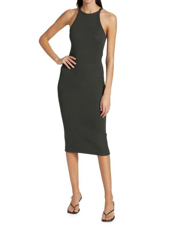 ATM Anthony Thomas Melillo Ribbed Bodycon Tank Dress 1