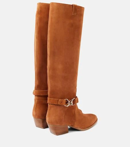 Ulla Johnson Willow suede cowboy boots 2