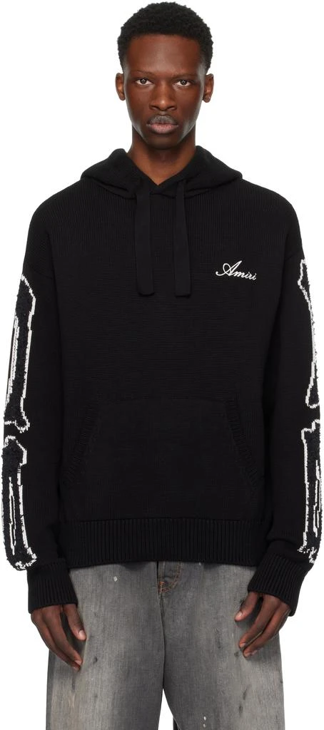 AMIRI Black Bones Hoodie 1