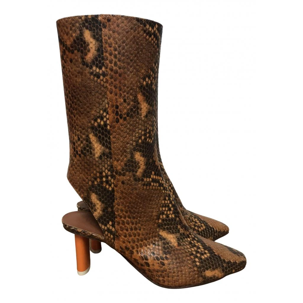 Vetements Vetements Leather boots 1