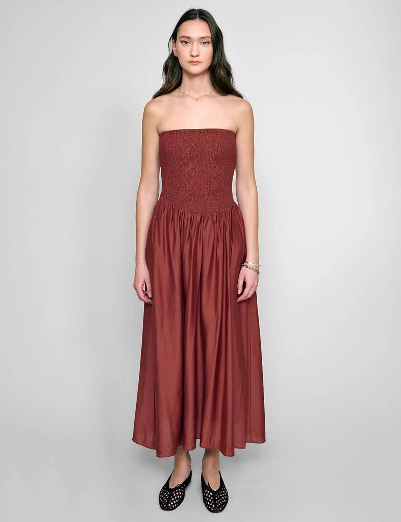 Pixie Market Paprika-Red Strapless Dress-BESTSELLER 3