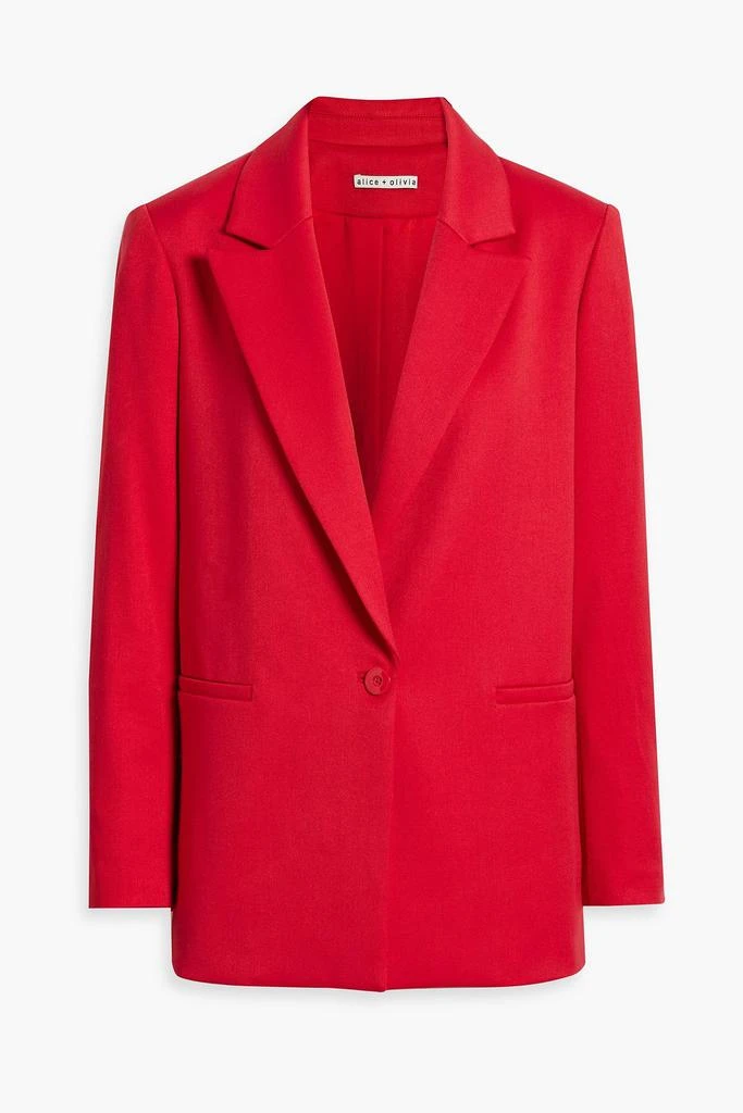 ALICE + OLIVIA Denny crepe blazer 1