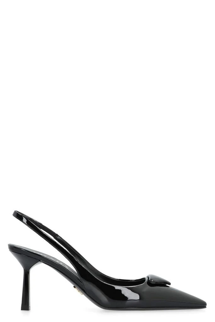 Prada PRADA PATENT LEATHER SLINGBACK PUMPS 1