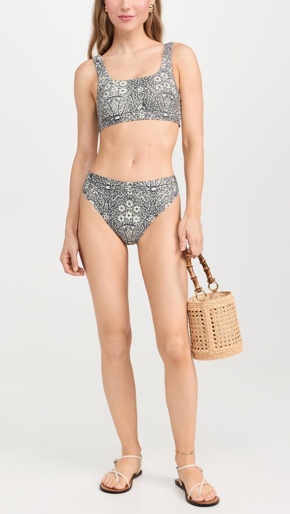 【Sea】Katrine Print Bikini Top ビキニトップ Sea Katrine Print Bikini Top - Swimwear - Free Shipping