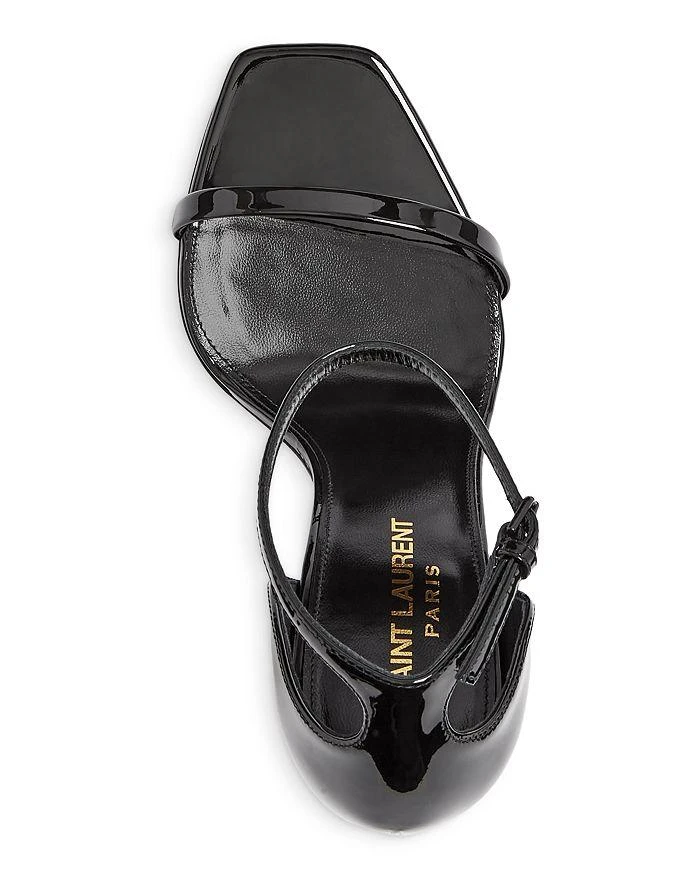 Yves Saint Laurent Opyum Sandals in Patent Leather 4
