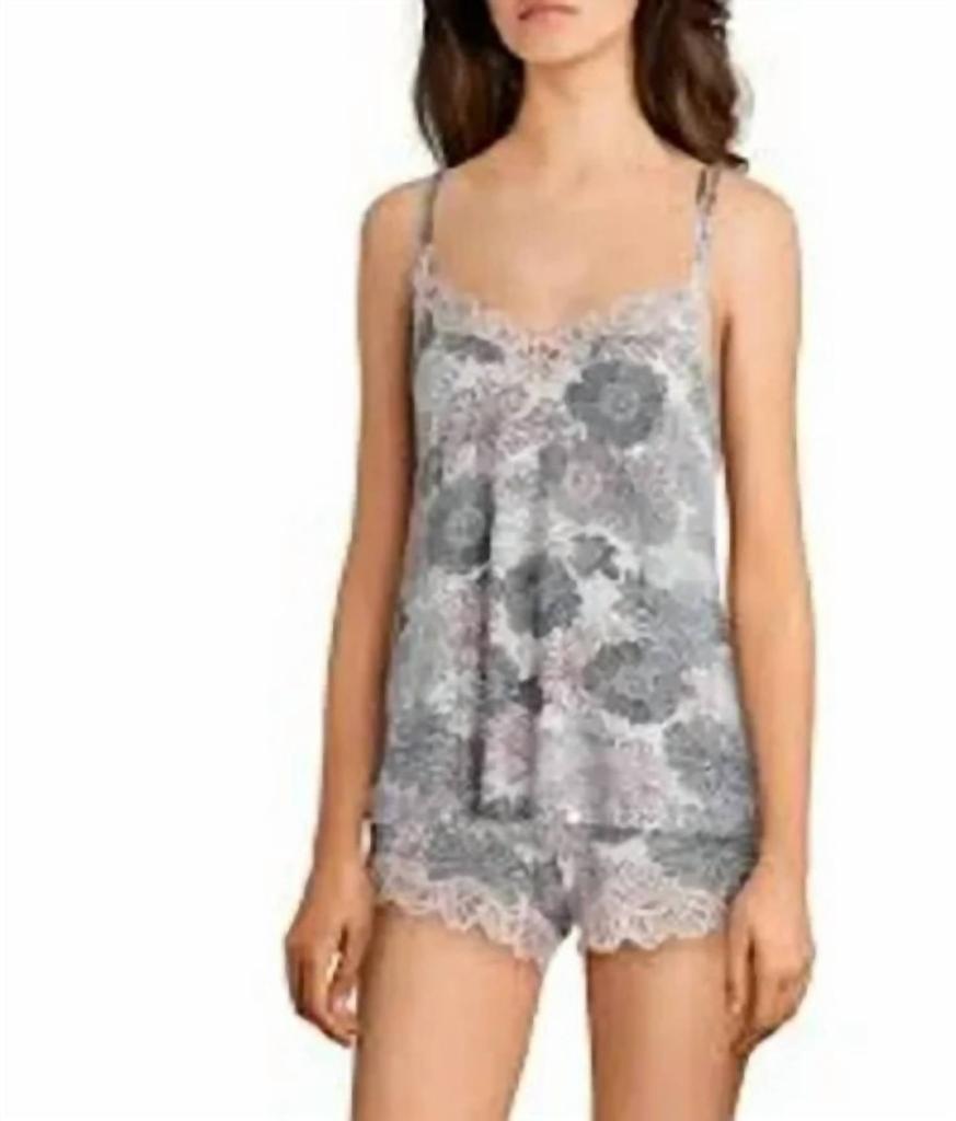 Josie Josie Natori - Bardot Midnight Racerback Sleep Cami