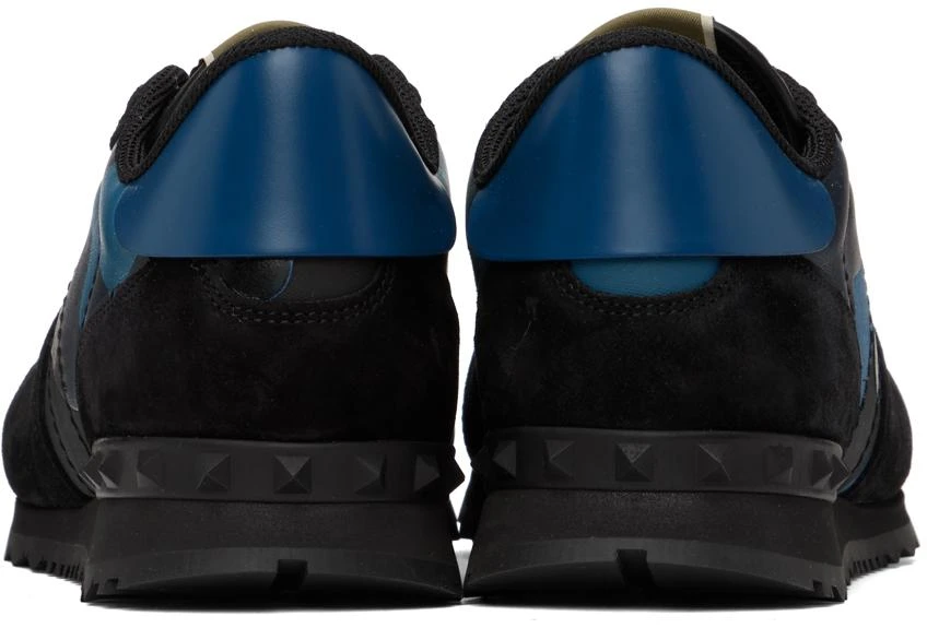 Valentino Black & Blue Rockrunner Sneakers 2