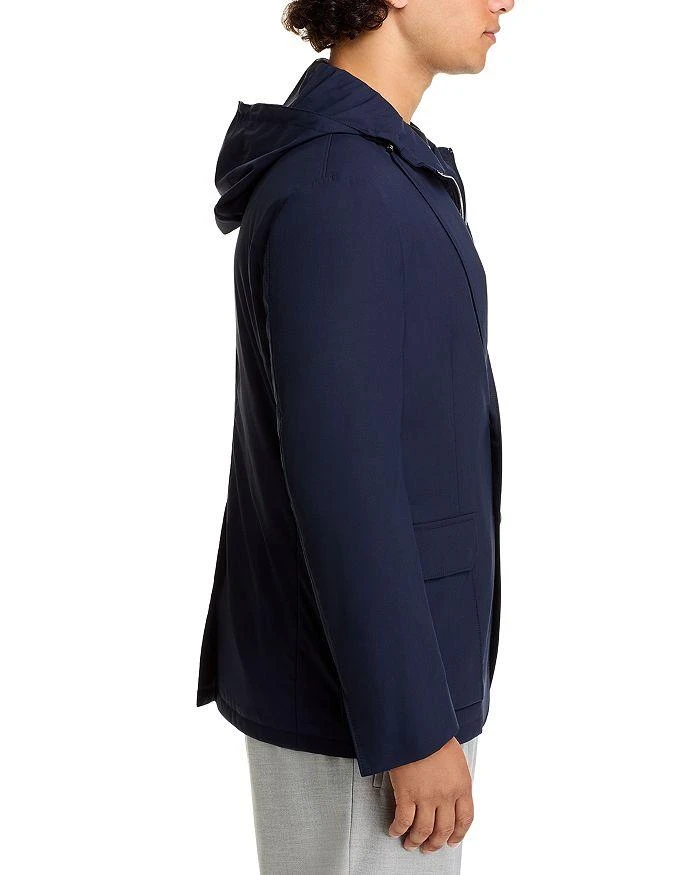 Corneliani Techno Wool Removable Hood Hybrid Sport Coat 6