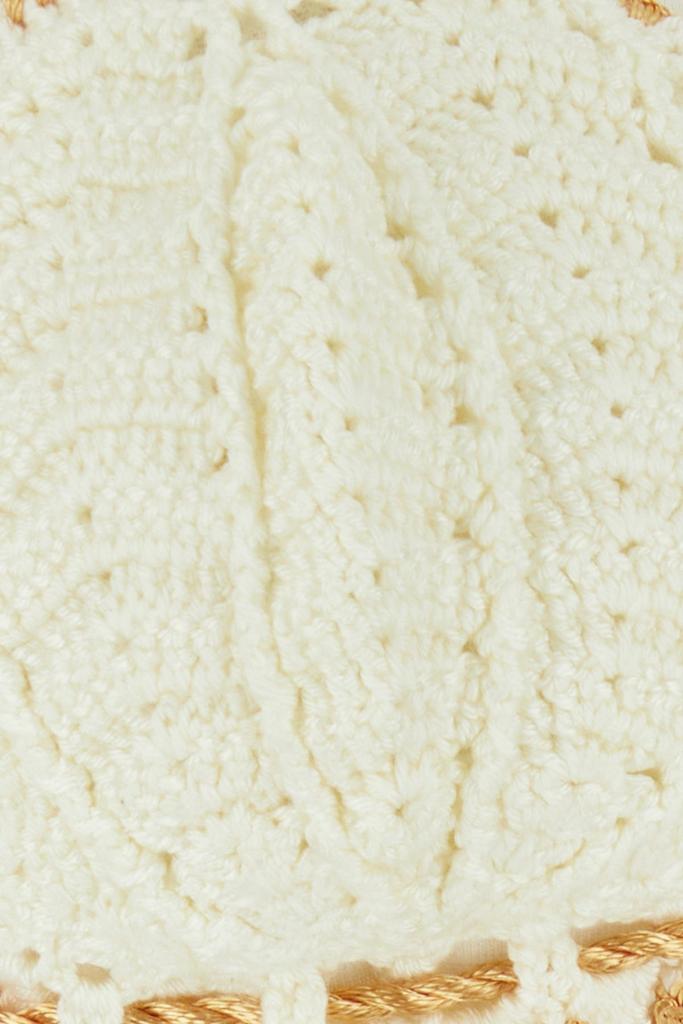 My Beachy Side Two-tone crochet Ginger bikini