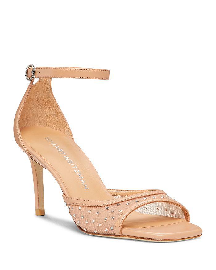 Stuart Weitzman Women's Nudistia 75 Embellished Sandals