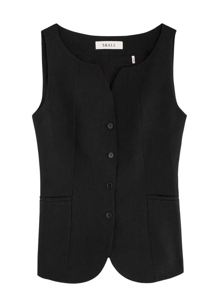 SKALL STUDIO Toni linen-blend waistcoat 1