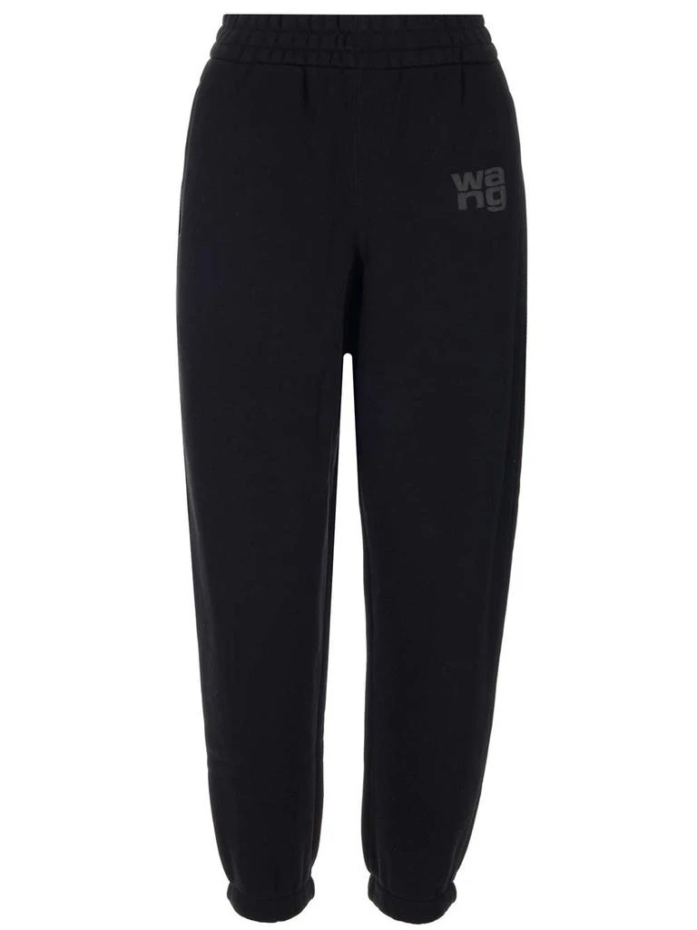 Alexander Wang Alexander Wang Logo Printed Elasticated Waist Pants 1