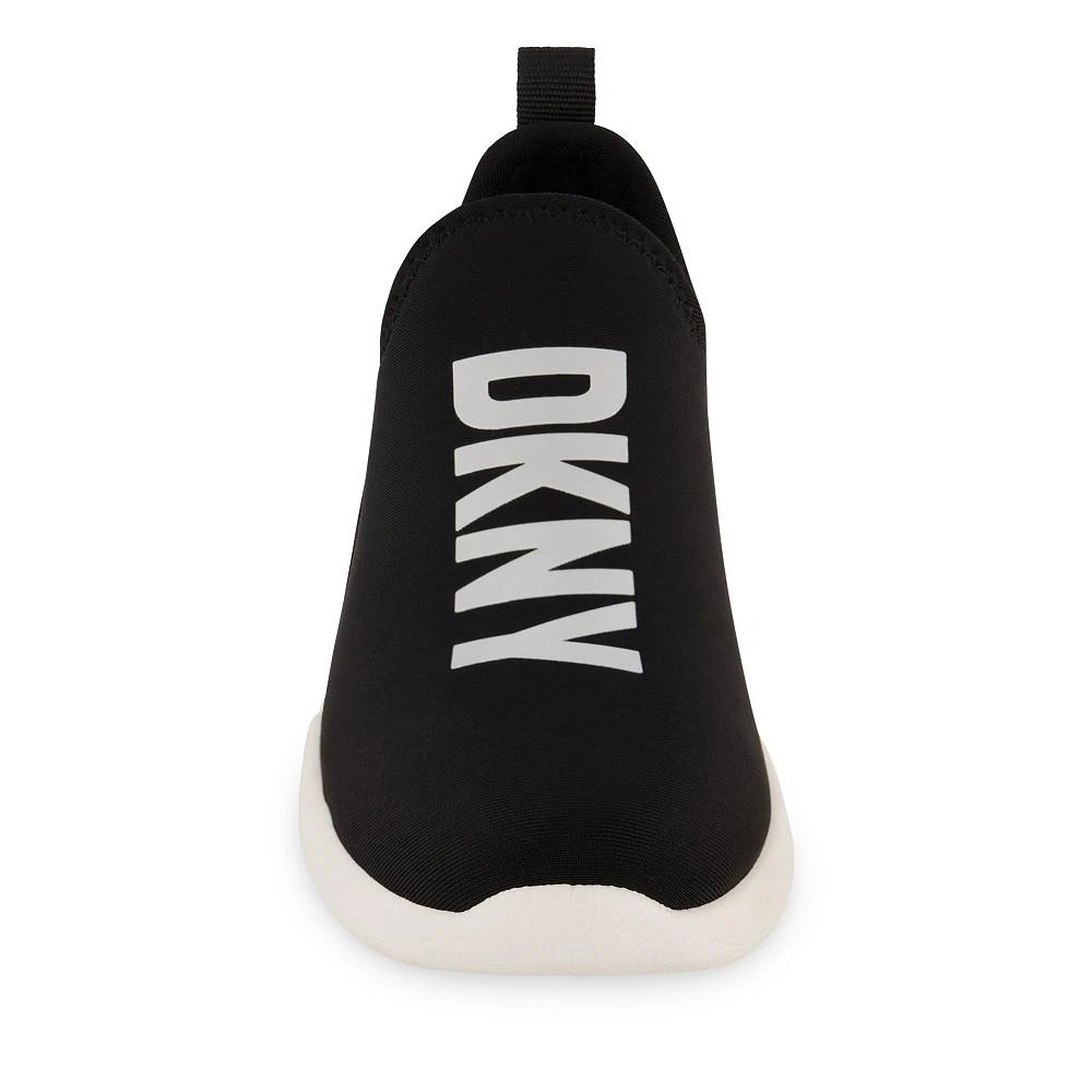 DKNY Little Girls Lightweight Slip On Ombre Logo Sneakers 5