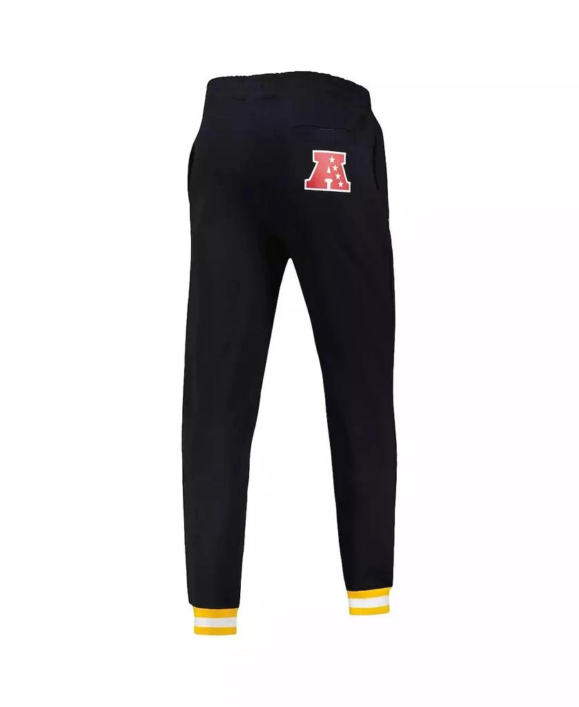 Starter Men's Black Pittsburgh Steelers Blitz Fleece Jogger Pants 3