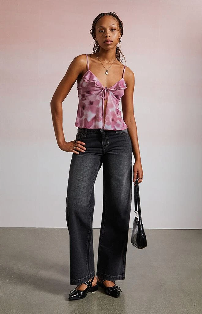 Third Charm Selena Floral Mesh Tank Top 5