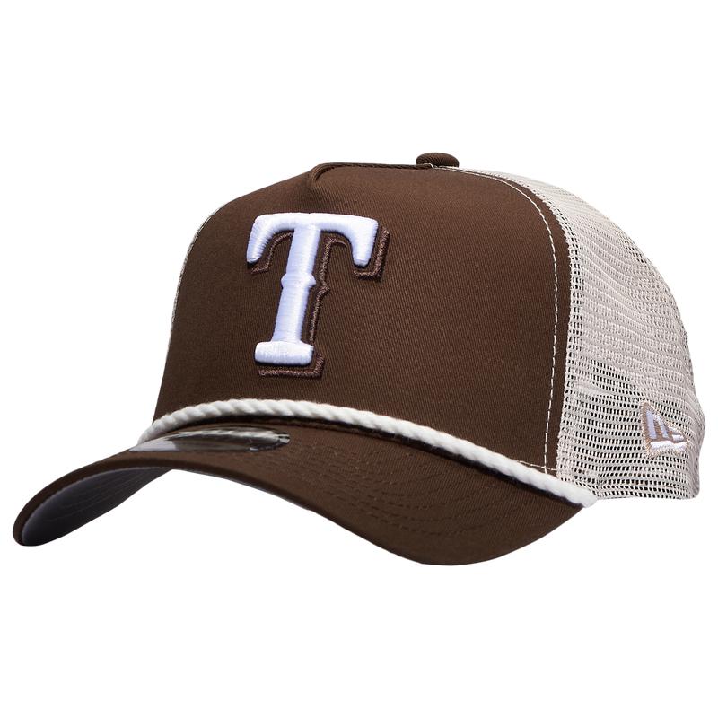 キャップ [New Era] LA Dodgers MLB 9FORTY A-Frame Rope Trucker Hat New Era New Era LA Dodgers 9FORTY A-Frame Trucker Rope Cap