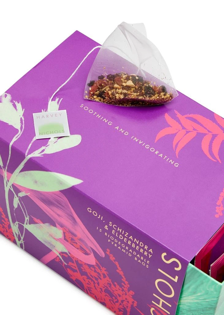 Harvey Nichols Goji, Schizandra & Elderberry Teabags x 15 3