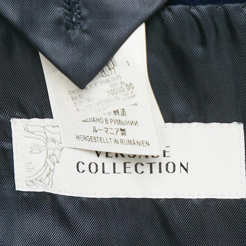 Versace Versace Collection Blue Velvet Tailored Blazer XL 5
