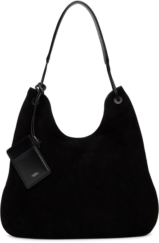 Nothing Written Black Medium Shoulder Bag