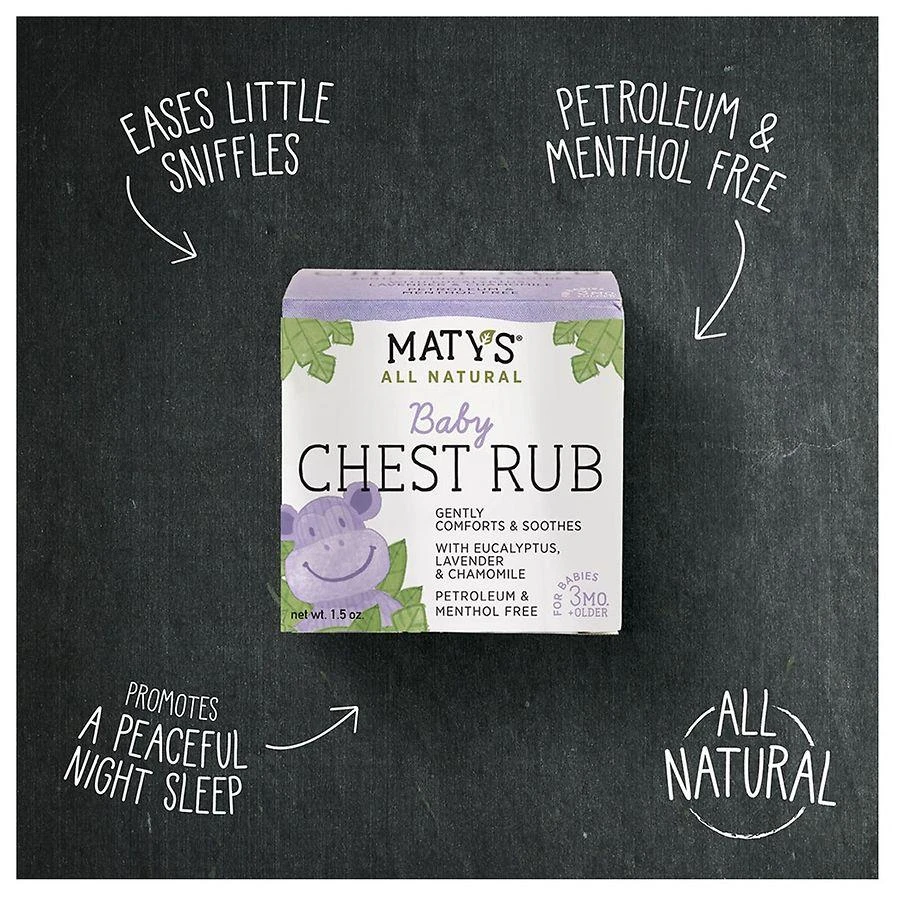Maty's All Natural Baby Chest Rub 5