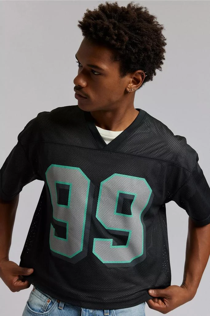 Mesh Football Jersey V-Neck Tee – On Sale Now with Up to 78% Off