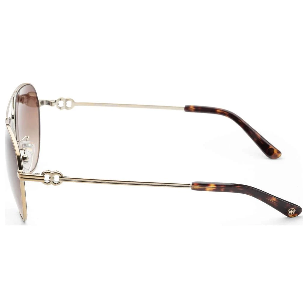 Tory Burch Tory Burch Women's Gold Aviator Sunglasses 2
