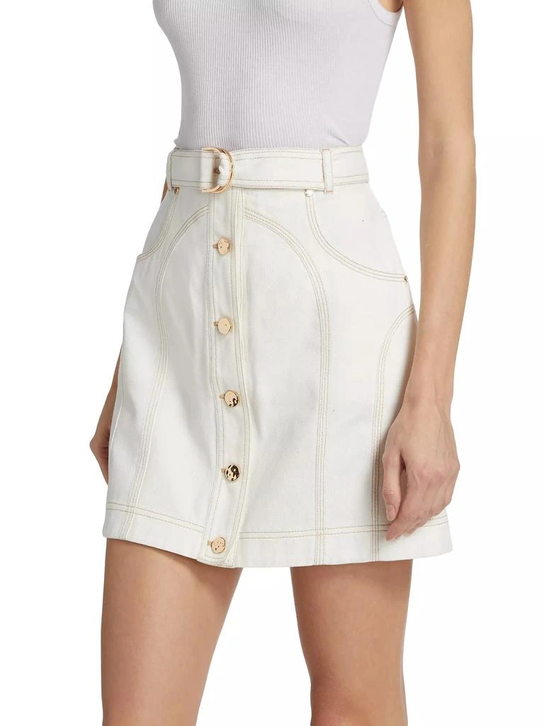 Acler Valleybrook Cotton Miniskirt 4