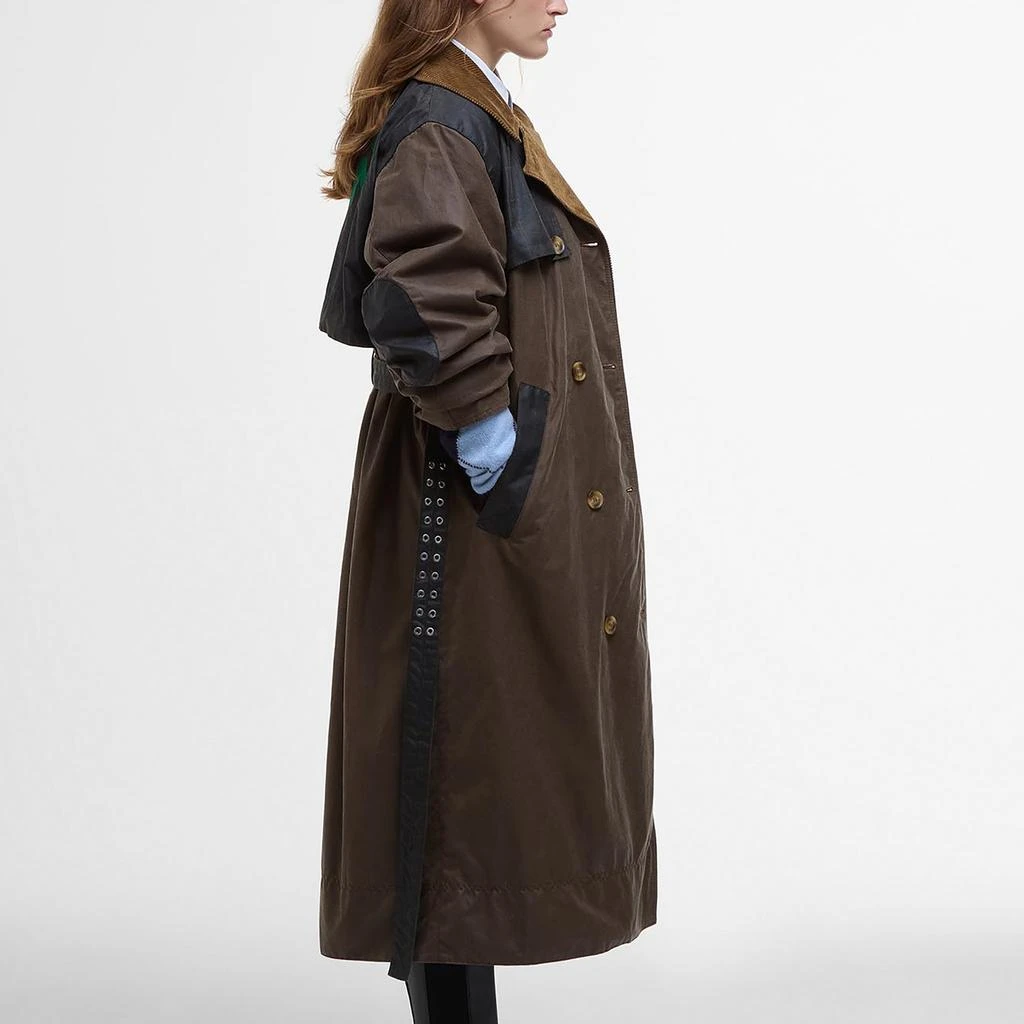 Barbour Waxed-Cotton Trench Coat 3