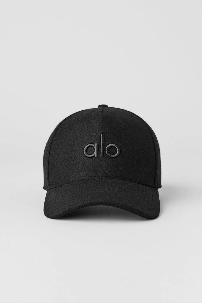 Alo Wool District Trucker Hat - Black 4