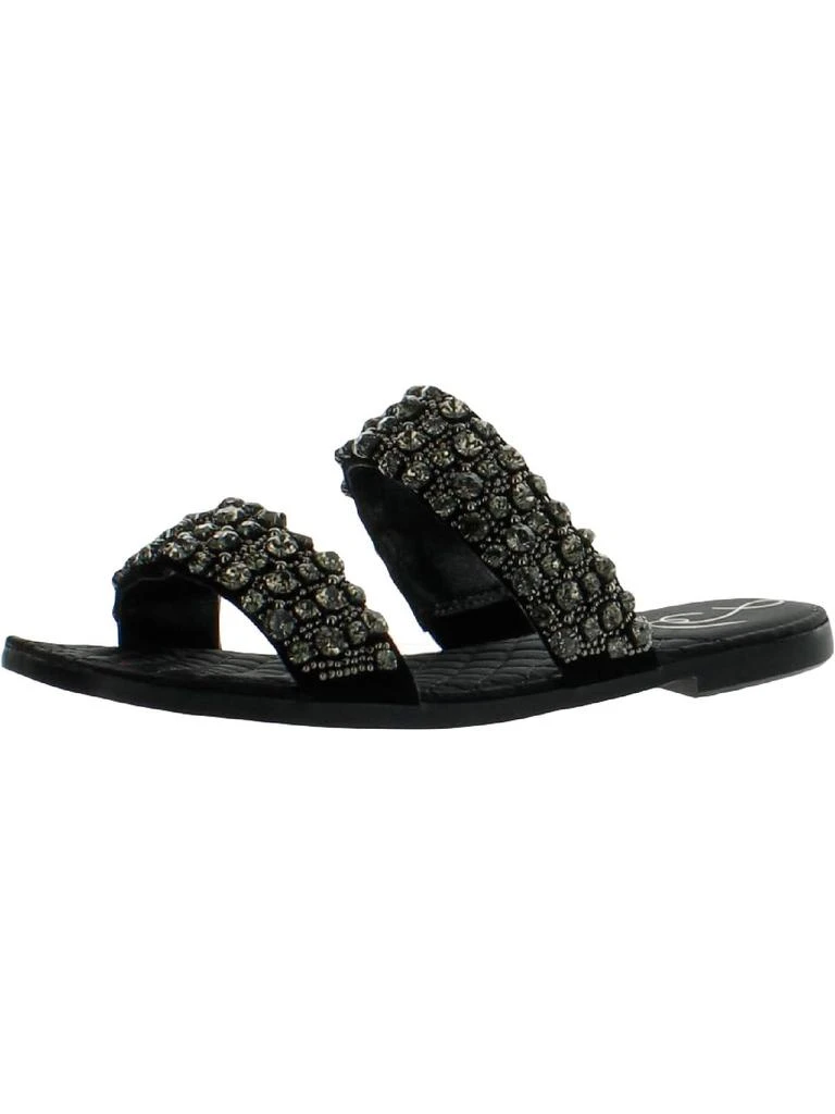 Sam Edelman Ezel Womens Embellished Slide Sandals 5