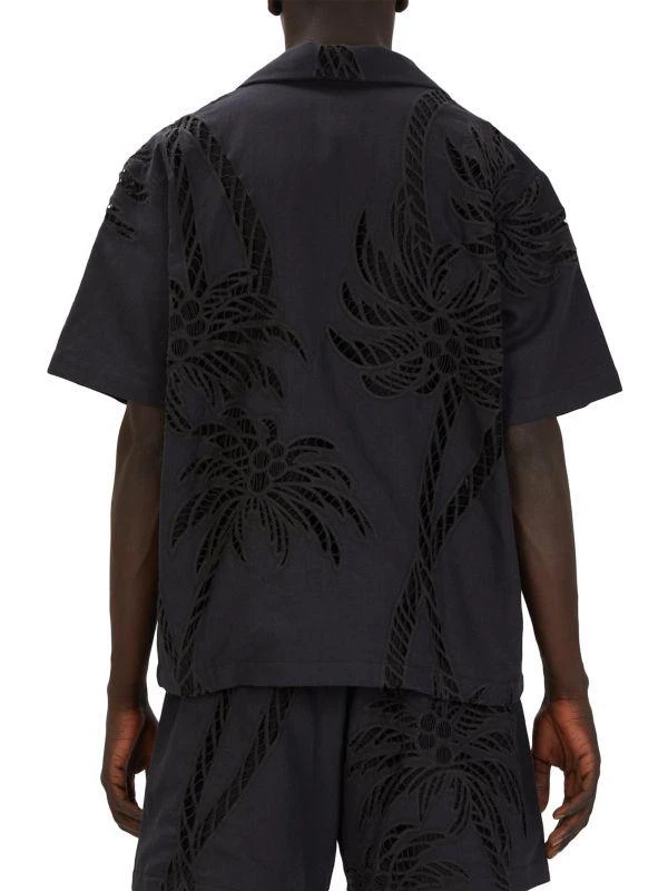 AMIRI Eyelet Palm Camp Shirt 2