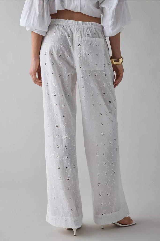 Kimchi Blue Kimchi Blue Millie Semi-Sheer Eyelet Lace Wide Leg Pull-On Pant 2